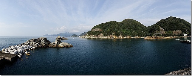 雲見温泉 海岸