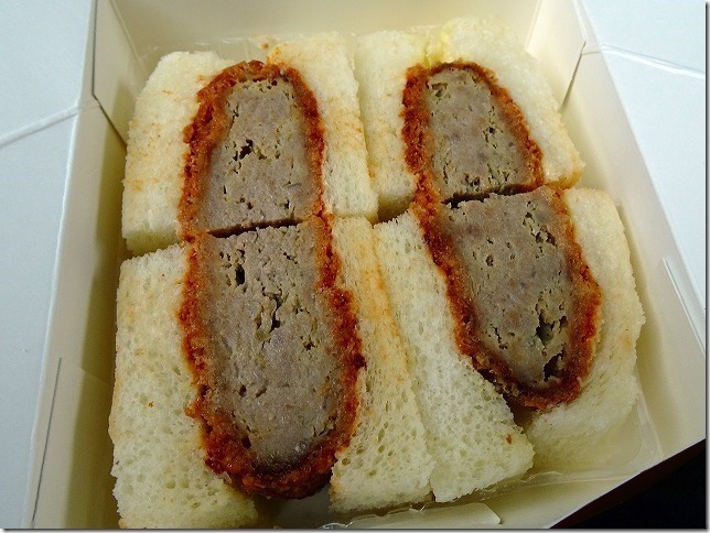 たいめいけん　牛メンチかつサンド