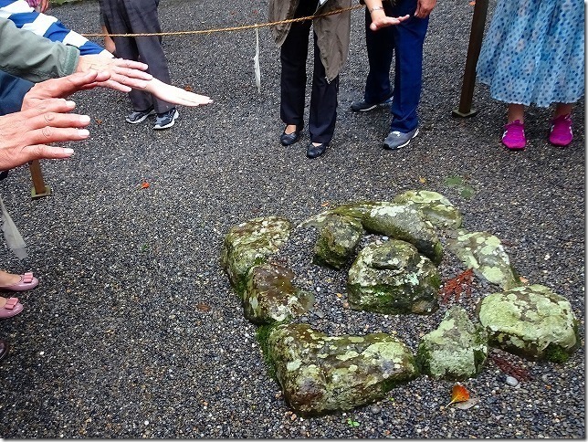 伊勢神宮　外宮　パワースポット　三つ石