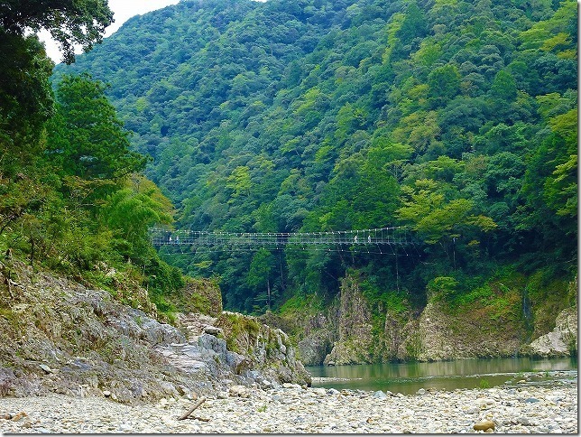 瀞峡 山彦橋 瀞峡 山彦橋