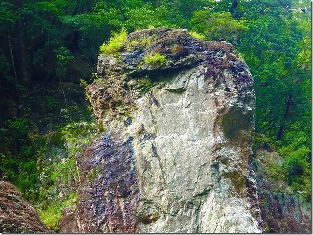 瀞峡 獅子岩 瀞峡 獅子岩