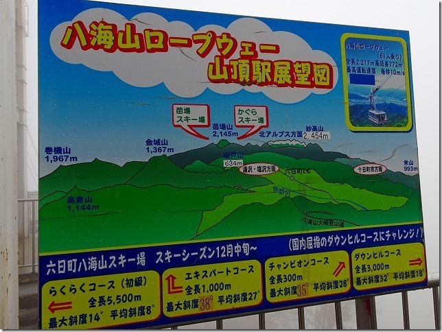 八海山ロープウェー山頂駅