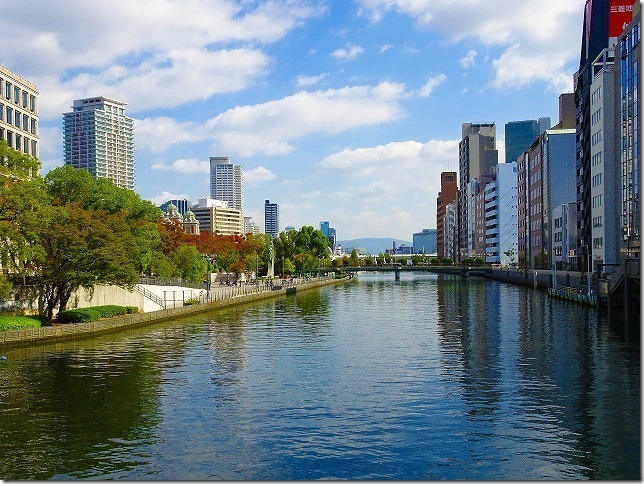 御堂筋　堂島川　大江橋
