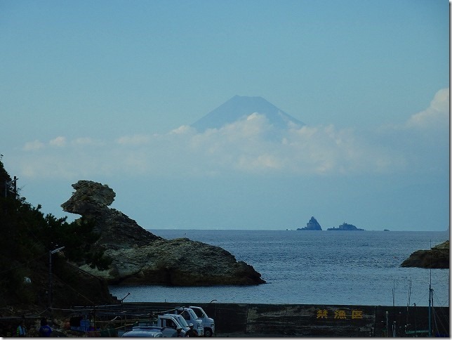 雲見温泉 富士山 雲見温泉 富士山