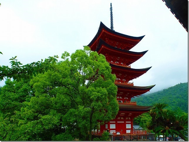 宮島（嚴島）五重塔
