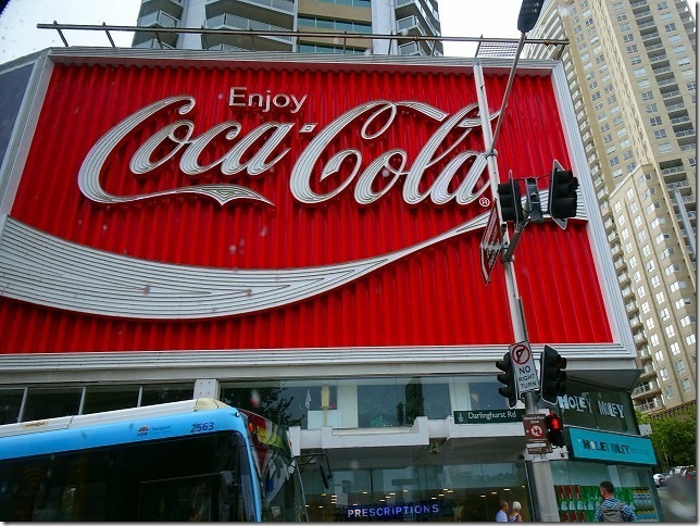 キングスクロ　コカコーラ