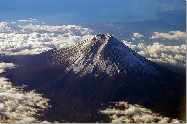 羽田空港-広島空港　富士山