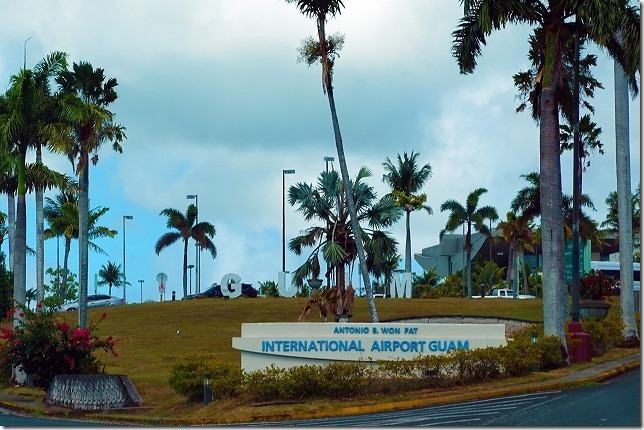 グアム国際空港(正式名称「アントニオ・B・ウォン・パット国際空港) グアム国際空港(正式名称「アントニオ・B・ウォン・パット国際空港)